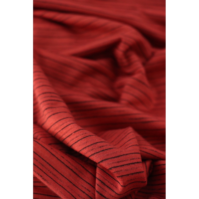 Terracotta Sedona Mini Stripe Jersey