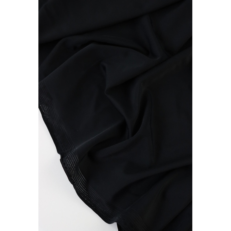 Black Matte Nylon Spandex Tricot