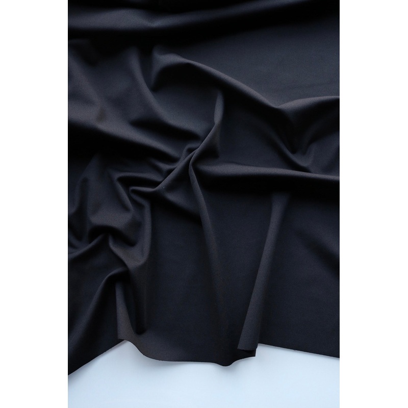 Black QUAD Performance Jersey Knit | By The Half Yard