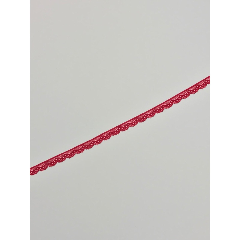 Red 5/8 Wide Stretch Lace X89625843