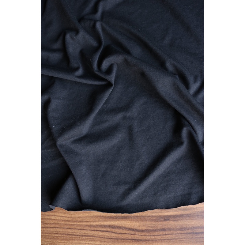Black Circular Knit