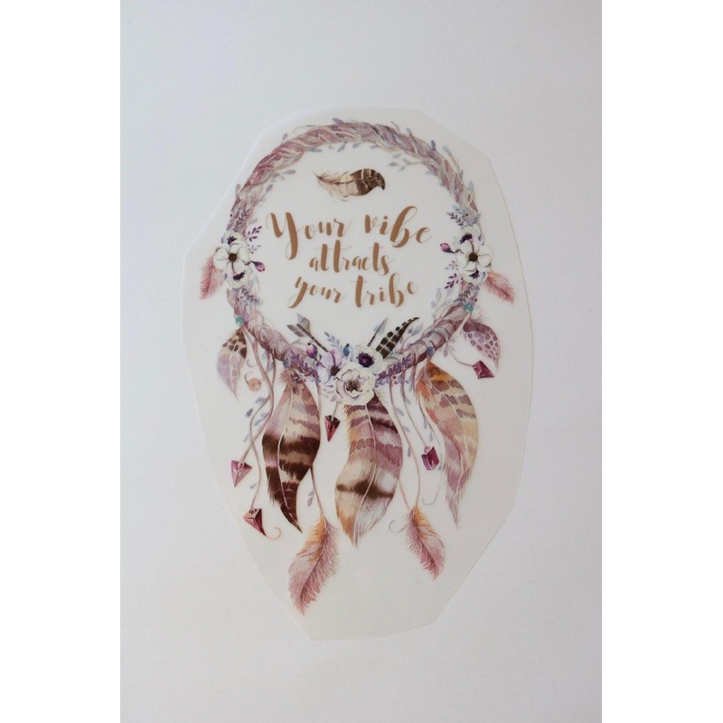 Boho Vibes Heat Transfer, Iron-On