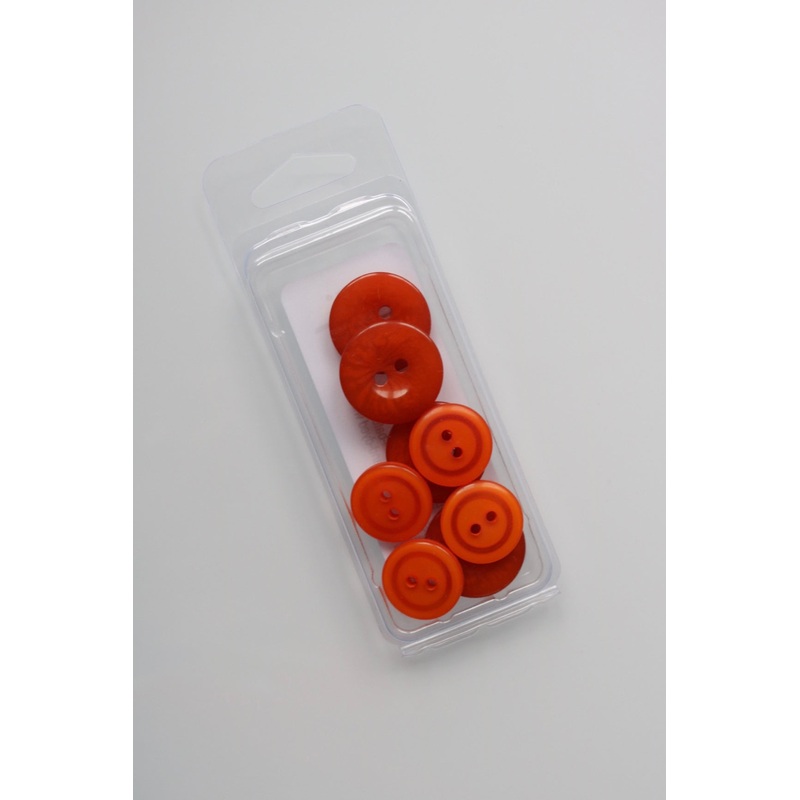 Pumpkin | 5/8 & 3/4 Snack Packs | Just Another Button Company