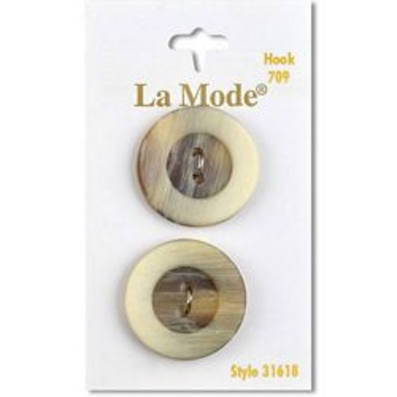 1 Tan Buttons | LaMode