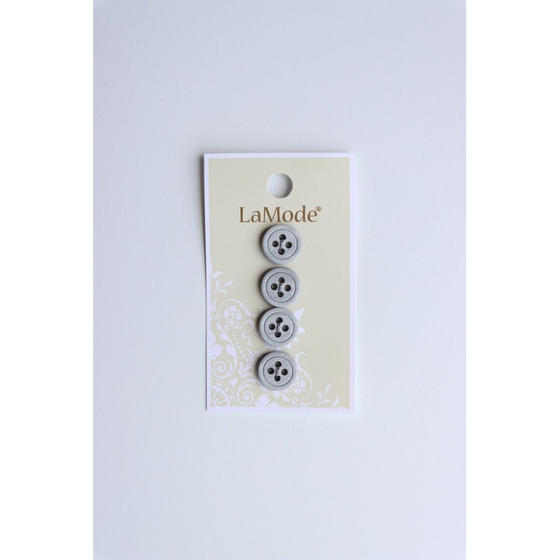 1/2 Grey Buttons | LaMode