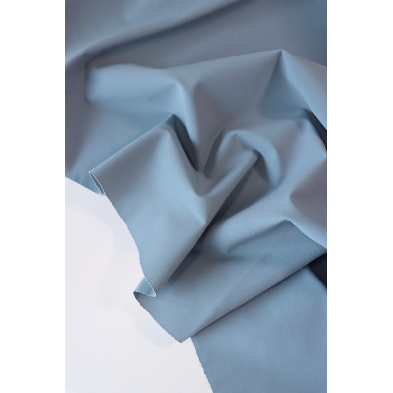 Blue Slate Italian REnergy Nylon Spandex | Designer Deadstock