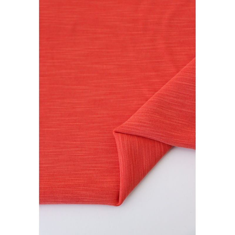 Tomato Cupro Slub Jersey