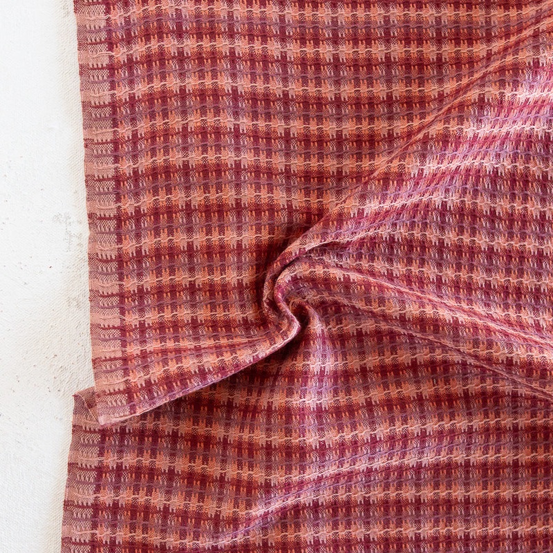 Tweed Weave in Rosebed | Golden Hour | Fableism Supply Co