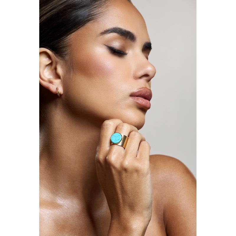 Amanti | Turquoise Adjustable Statement Ring