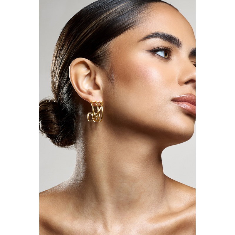 Jamille | Gold Layered Hoop Earrings