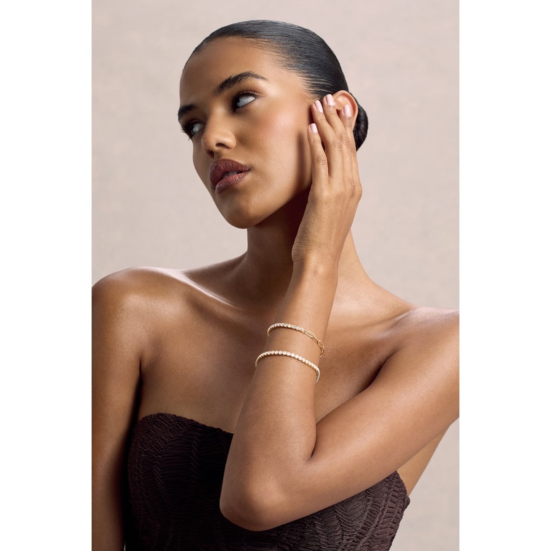 Libya | Gold Diamante Bracelet