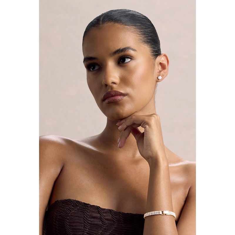 Vallen | Gold Diamante Bracelet